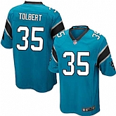 Nike Men & Women & Youth Panthers #35 Mike Tolbert Blue Team Color Game Jersey,baseball caps,new era cap wholesale,wholesale hats